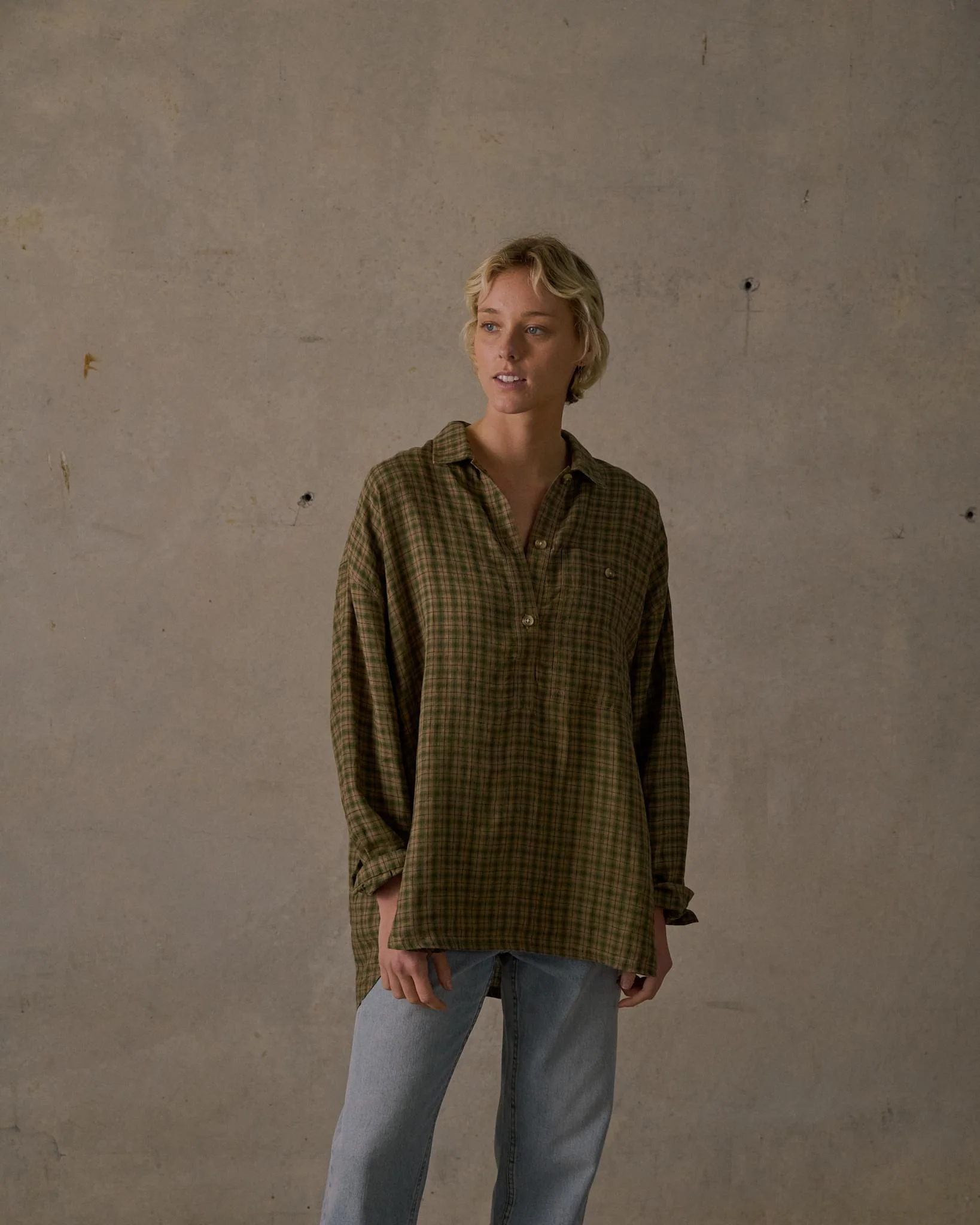 Patio Check Pullover - Image 4