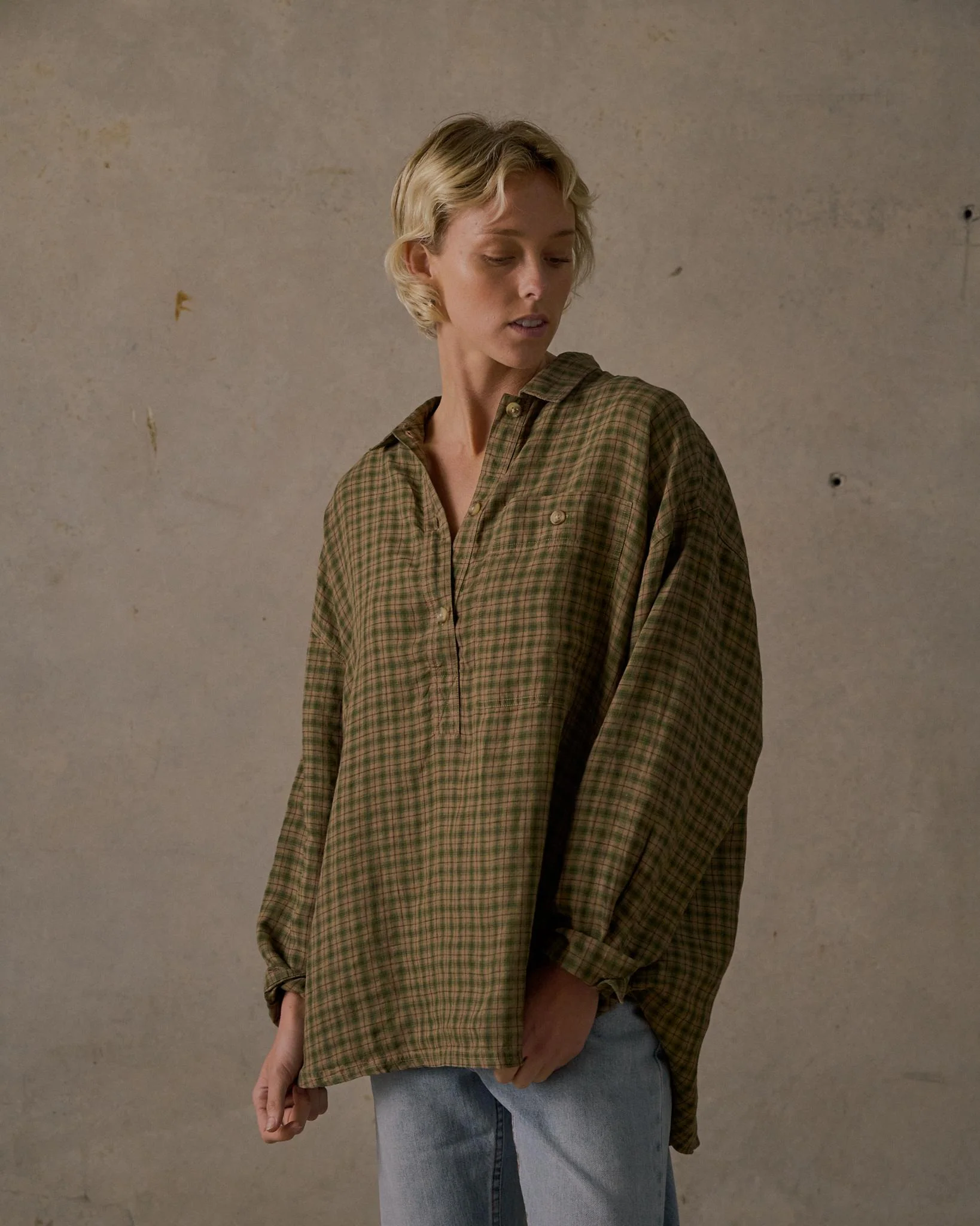 Patio Check Pullover - Image 5